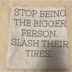 Gray Graphic Sweatshirt